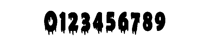 Monster Halloween Regular Font OTHER CHARS