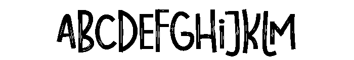 Monster Horror Font UPPERCASE