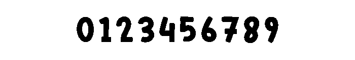 Monster Spooky Font OTHER CHARS