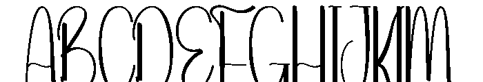 Monster Valentine Font UPPERCASE
