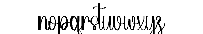 Monster Valentine Font LOWERCASE
