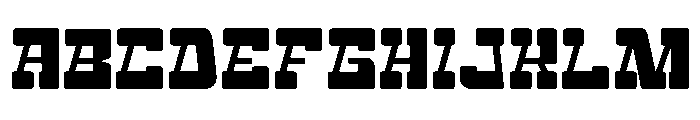 Monsti Font UPPERCASE