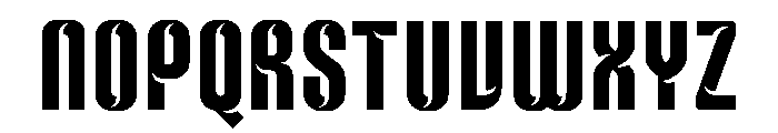 Monswag Regular Font UPPERCASE