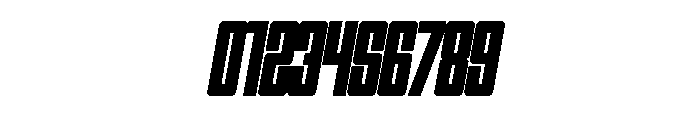 Mont Blanc Italic Font OTHER CHARS