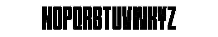 Mont Blanc Regular Font UPPERCASE