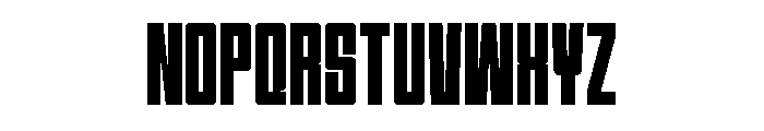 MontBlanc-Regular Font UPPERCASE