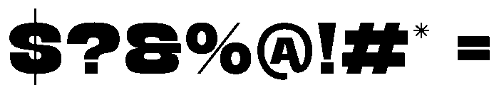 Montaire Regular Font OTHER CHARS