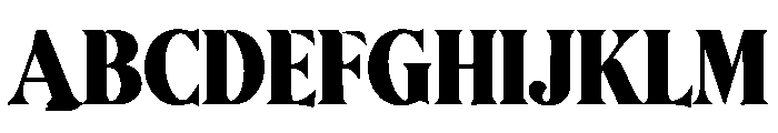 Montavelle Font UPPERCASE