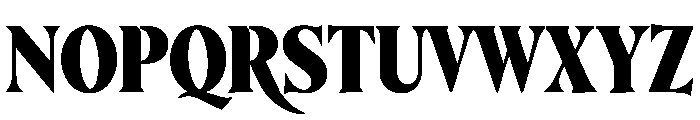 Montavelle Font UPPERCASE