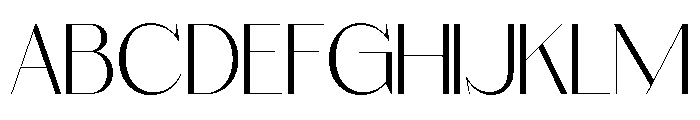 Montclair Font UPPERCASE
