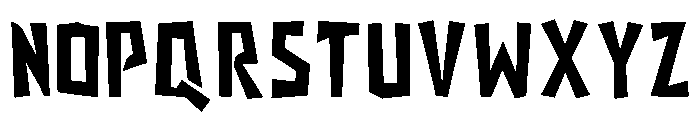 Montcrest Font UPPERCASE