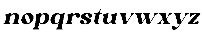 Monte Aesphy Italic Font LOWERCASE