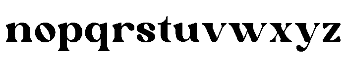 Monte Aesphy Regular Font LOWERCASE