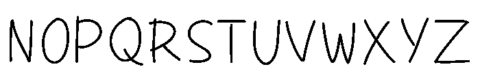 Montea-Light Font UPPERCASE