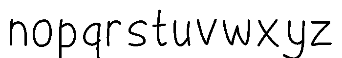 Montea-Light Font LOWERCASE