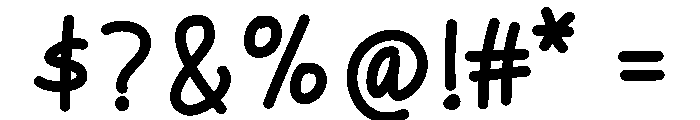 Montea-Regular Font OTHER CHARS