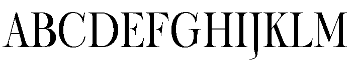 Montegar Condensed Font UPPERCASE