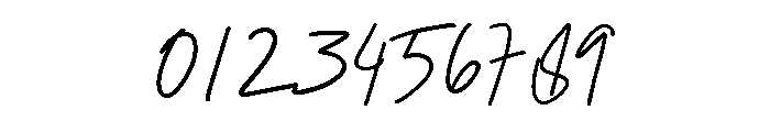 Montegito Signature Regular Font OTHER CHARS