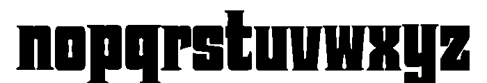 Montego Font LOWERCASE