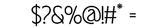 MonterayHeritage-Regular Font OTHER CHARS