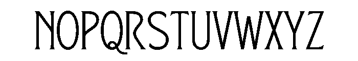 MonterayHeritage-Regular Font UPPERCASE