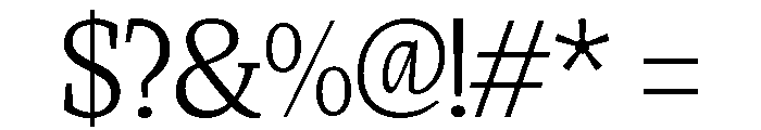 Montes UltraCondensed Font OTHER CHARS