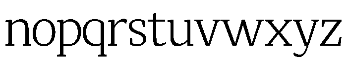 Montes UltraCondensed Font LOWERCASE