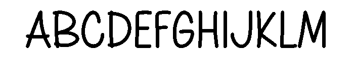 Monthly Calendar FONT