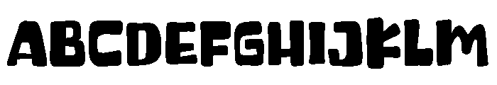 Montical Regular Font UPPERCASE