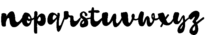 Montical Regular Font LOWERCASE