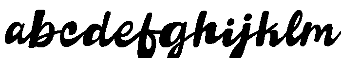 Montical Slanted FONT
