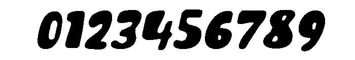 Montical Soft Slanted Font OTHER CHARS
