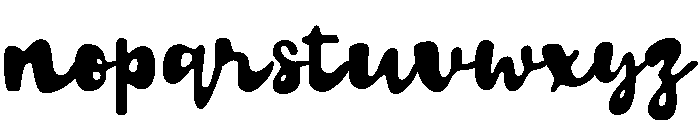 Montical Soft Font LOWERCASE