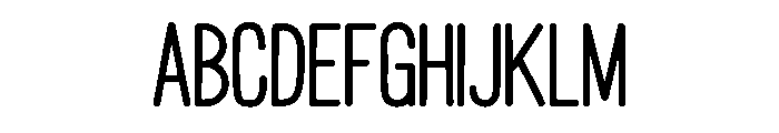 Montilast Font UPPERCASE
