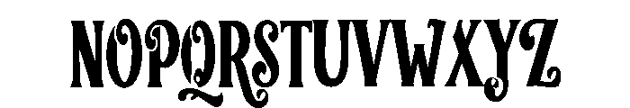 Montrev Font UPPERCASE