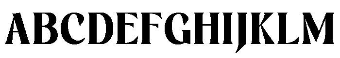 Montrielle Regular Font UPPERCASE
