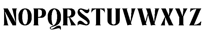 Montrielle Regular Font UPPERCASE