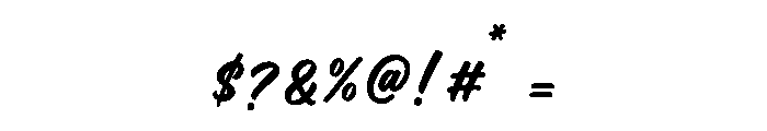 Montrielle Font OTHER CHARS