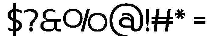 Montye Light Font OTHER CHARS