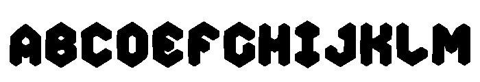 Monu Regular Font UPPERCASE