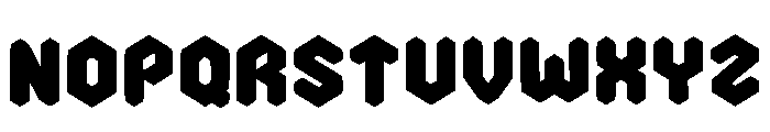 Monu Regular Font LOWERCASE