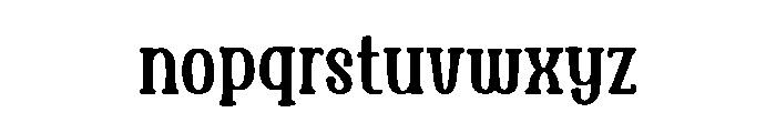 Monumenta Font LOWERCASE