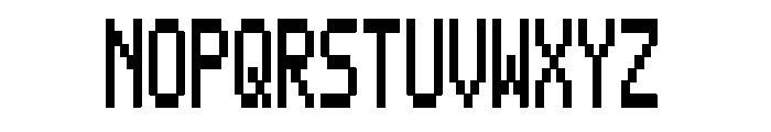 Monumentra Condensed Heavy Font LOWERCASE