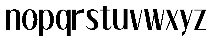 Monure Regular Font LOWERCASE