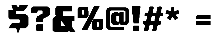 Monvarch Font OTHER CHARS