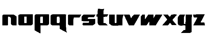Monvarch Font LOWERCASE