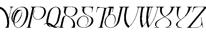 Monvele Italic Font UPPERCASE