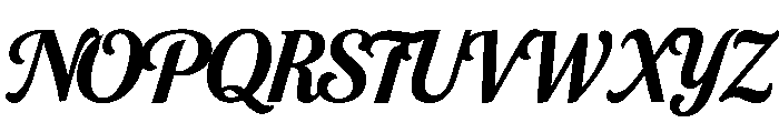 Monvera Regular Font UPPERCASE