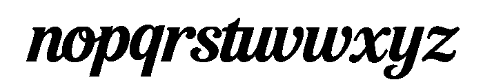 Monvera Regular Font LOWERCASE