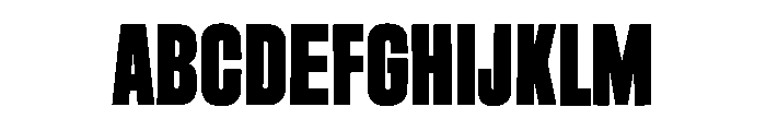Monvero Font UPPERCASE